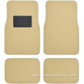 4-Piece Carpet Vehicle Floor Mats Premium Quality Classic